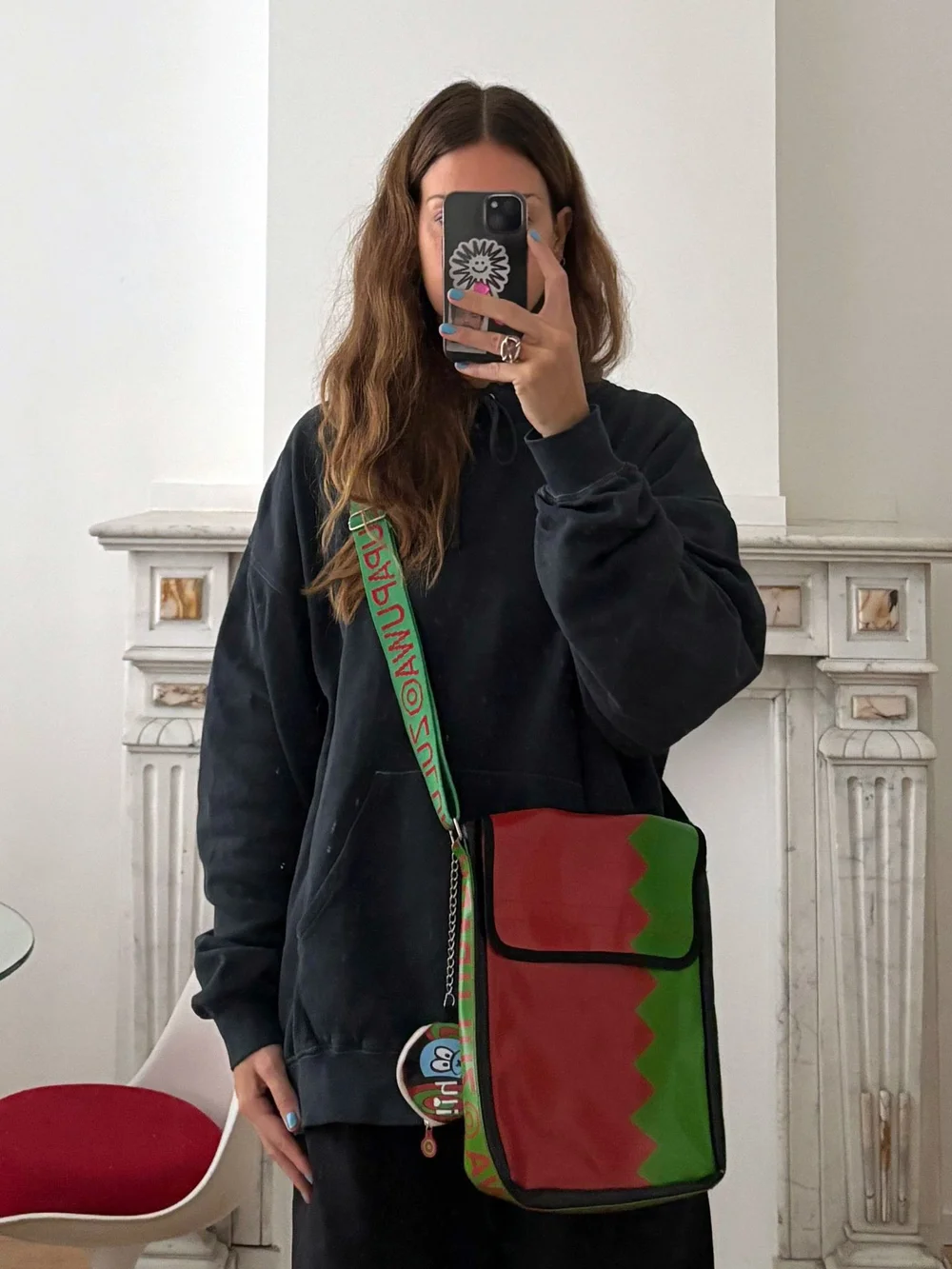 Walter Van Beirendonck Zulupapuwa Hi <3 Crossbody Bag | €90